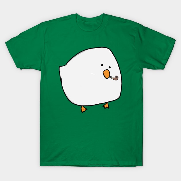 Goose orb with pipe T-Shirt by funkysmel